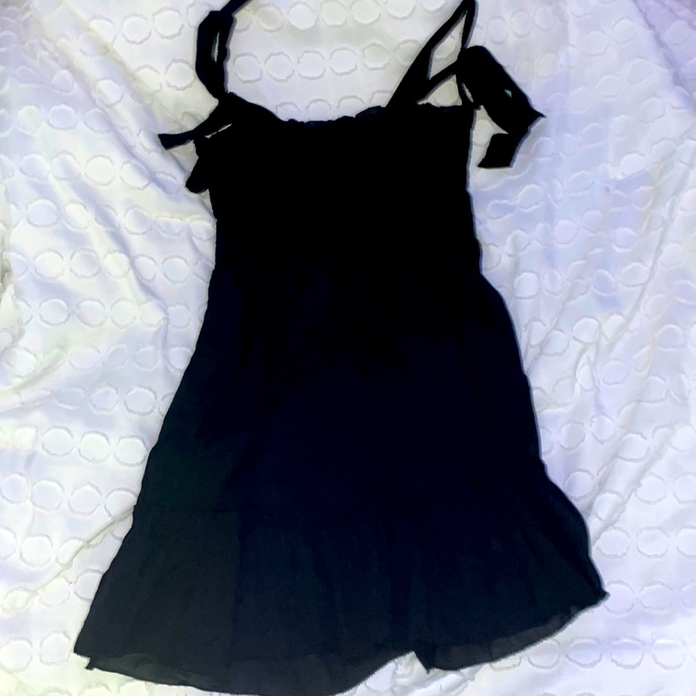 aerie black sundress brand new with tag size medium